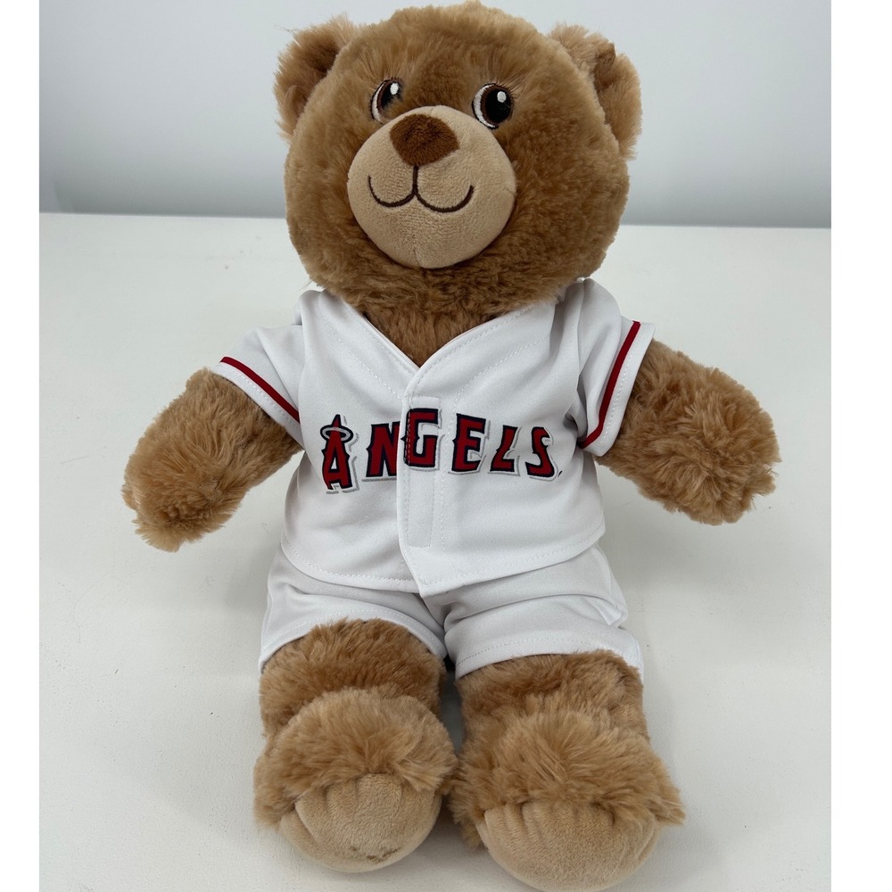 Build-A-Bear Workshop MLB‎ Los Angeles Angels Baseball Teddy Bear Plush